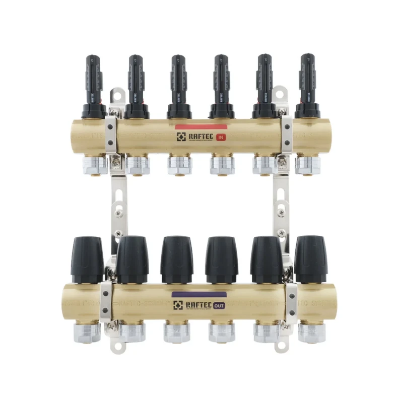 Колектор з витратомірами Raftec GOLD 1