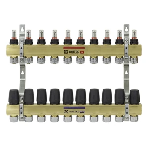 Колектор з витратомірами Raftec GOLD 1