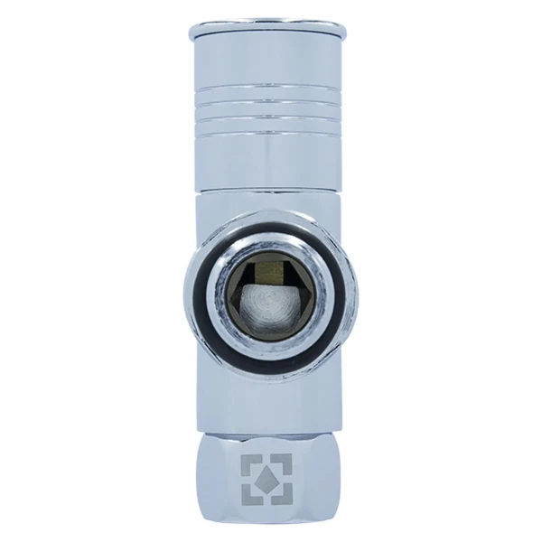 Кран вентильний кутовий Raftec PN10 ЗВ 1/2