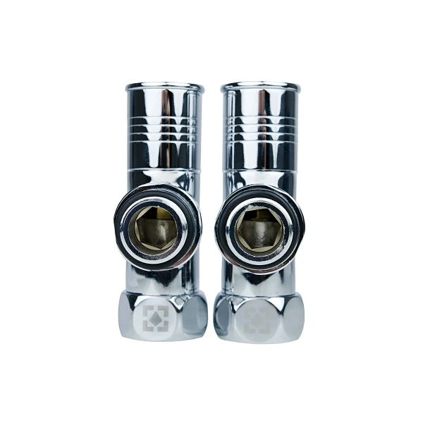 Кран вентильний кутовий Raftec PN10 ЗВ 1/2