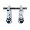 Кран вентильний кутовий Raftec PN10 ЗВ 1/2