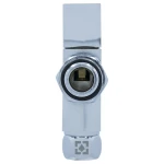 Кран вентильний кутовий Raftec PN10 ЗВ 1/2