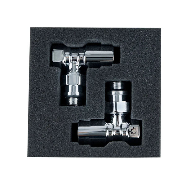 Кран вентильний кутовий Raftec PN10 ЗВ 1/2