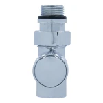 Кран вентильний прямий Raftec PN10 ЗВ 1/2