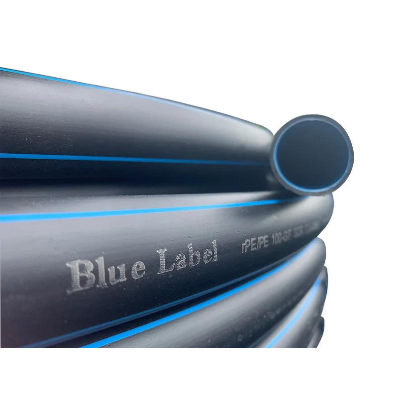 Труба ПНТ Blue Label rPE/PE100-GF PN8 ф 40x2.3 мм (бухта 100м)
