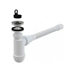 Сифон для умивальника AlcaPlast A41 + A710