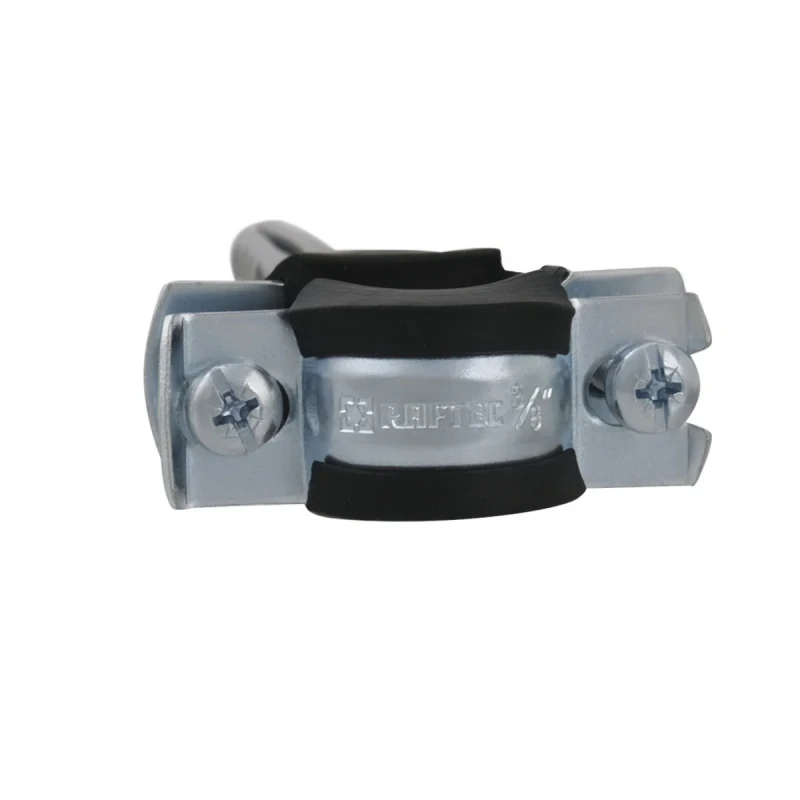 Хомут трубний Raftec (гайка М8+шуруп) 3/8