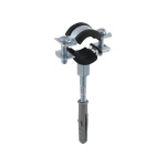 Хомут трубный Raftec (гайка (М8+10)+шуруп) 1/2