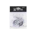 Хомут трубный Raftec (гайка (М8+10)+шуруп) 1/2