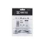 Хомут трубный Raftec ((гайка (М8+10)+шуруп) 3/4