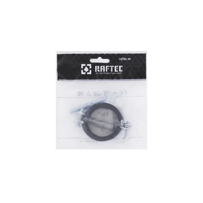 Хомут трубний Raftec ((гайка (М8+10)+шуруп) 1 1/4