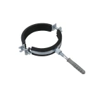 Хомут трубный Raftec (гайка (М8+10)+шуруп) 1 1/2