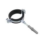 Хомут трубный Raftec (гайка (М8+10)+шуруп) 2