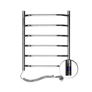 Рушникосушарка Navin Блюз 480x600 лівобічний з таймером 10-006133-4860