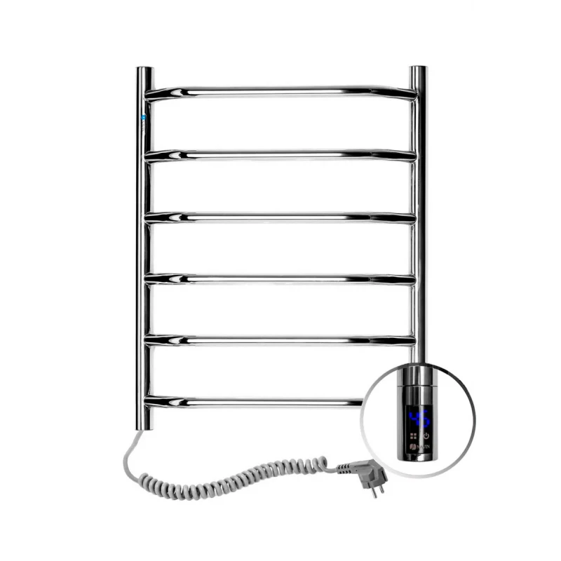 Полотенцесушитель Navin Блюз 480x600 левый с таймером 10-006133-4860