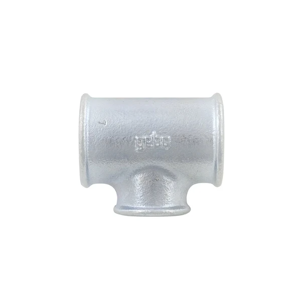 Тройник оцинкованный Gebo редукционный ВОВ DN25хDN15хDN25 1