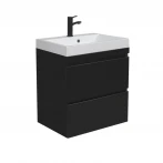 Тумба Lambert Black під умивальник Varna 800 з ящиками