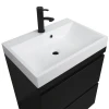Тумба Lambert Black під умивальник Varna 800 з ящиками