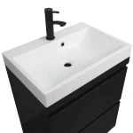 Тумба Lambert Black під умивальник Varna 800 з ящиками