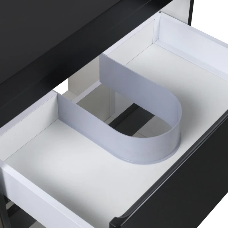 Тумба Lambert Lambrusco Black LL700B под накладные умывальники