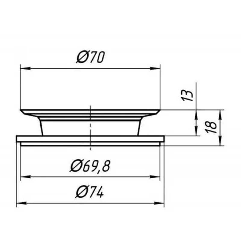 Прокладка Ani Plast Метелик М 080