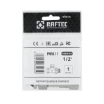 Клапан запорный прямой Raftec 1/2