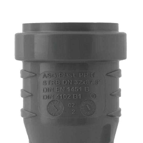 Колено ASG HTR ф32 мм x87°