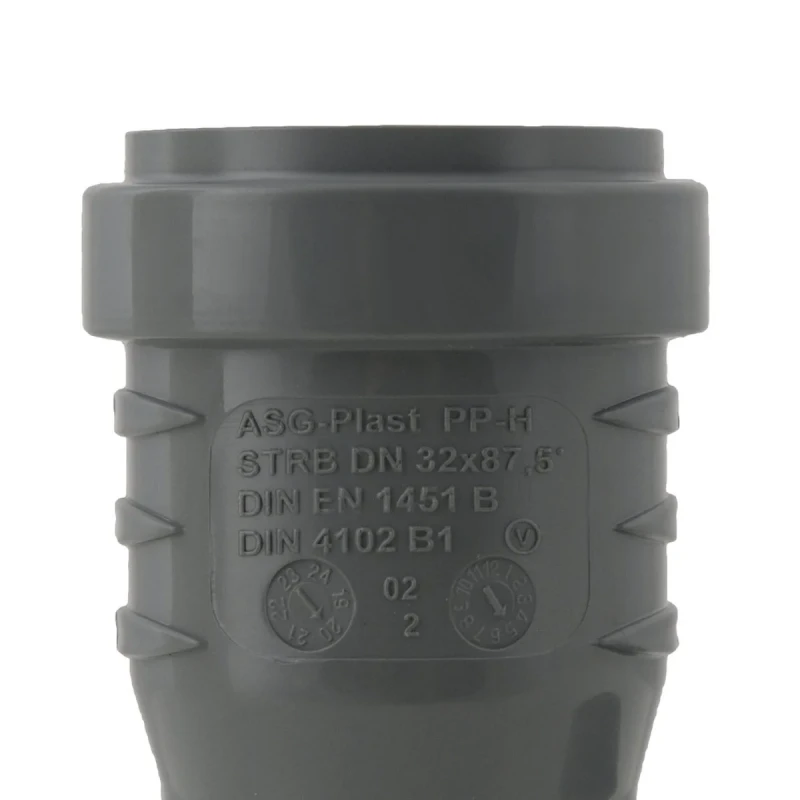 Коліно ASG HTR ф32 мм x87°