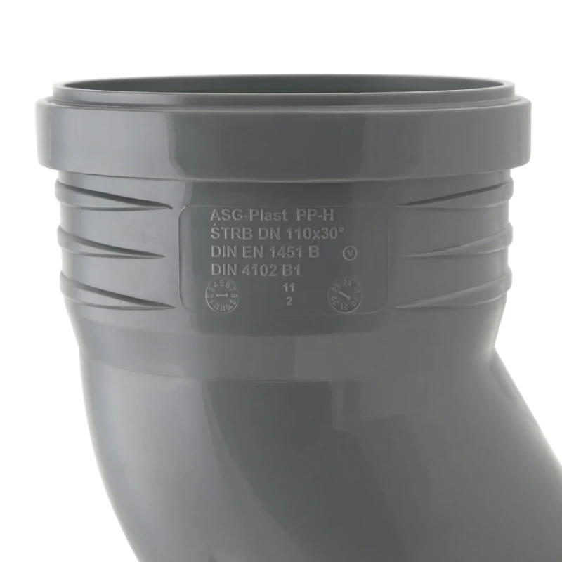 Коліно ASG HTR ф110 мм x30°