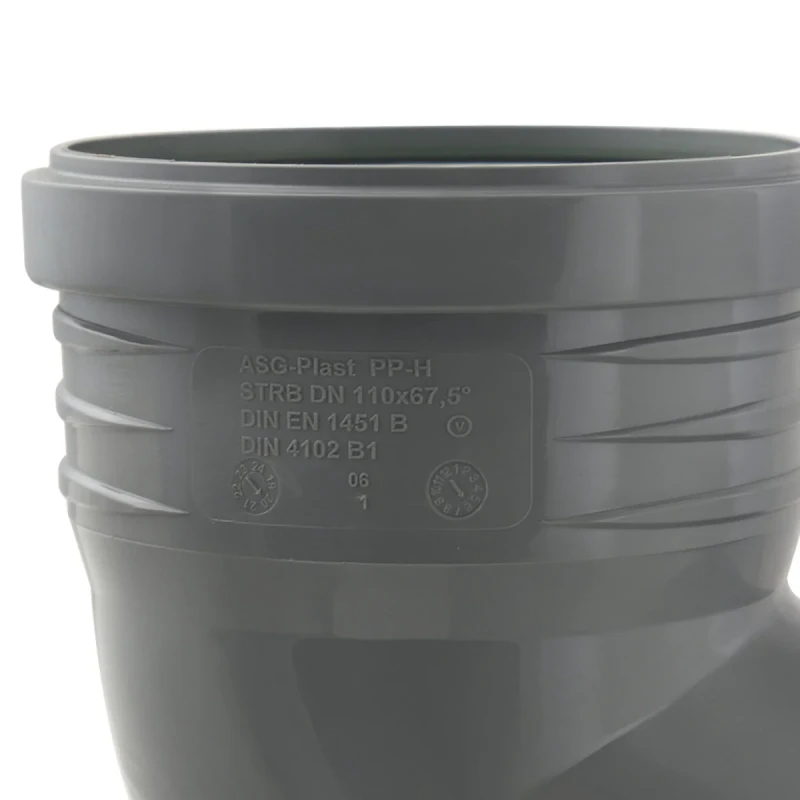 Коліно ASG HTR ф110 мм x67°