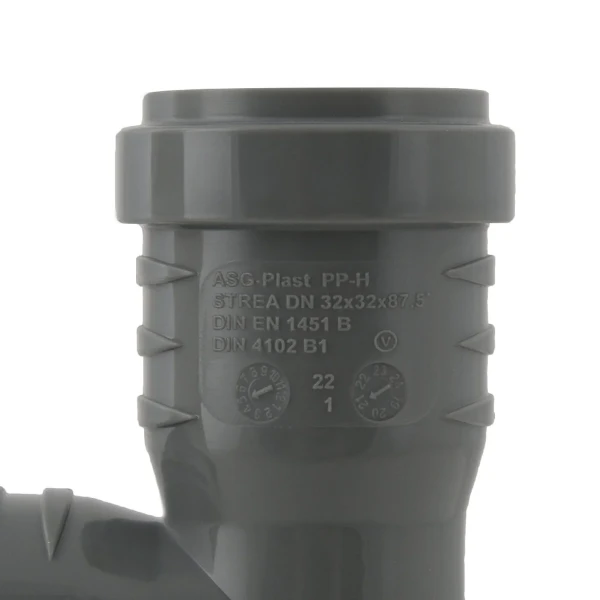 Тройник внутренний ASG HTR ф32мм x87°