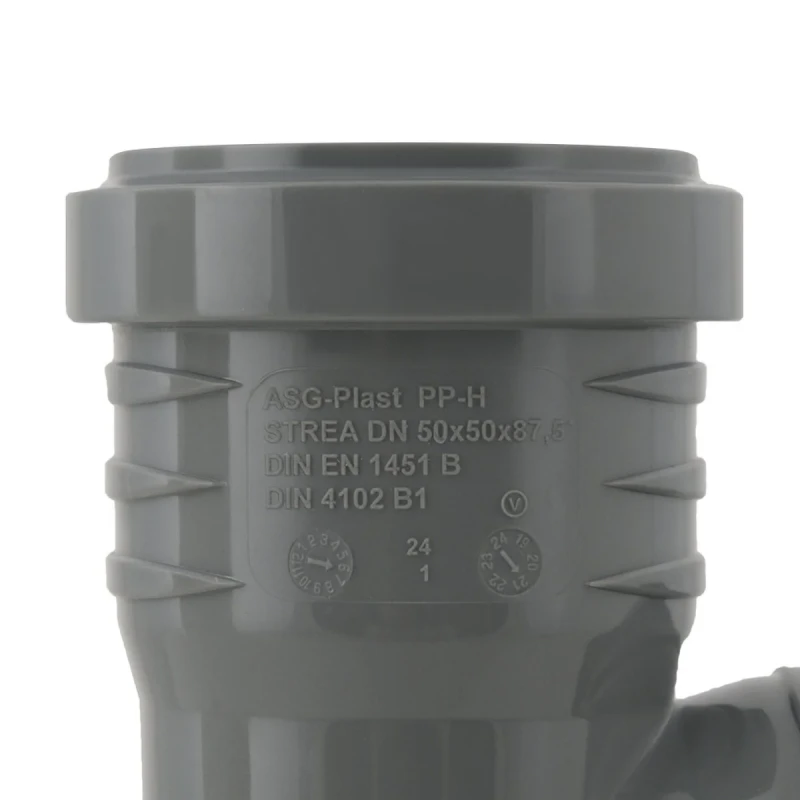 Тройник внутренний ASG HTR ф50мм x87°