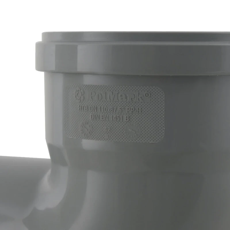 Колено внутреннее Polmark ф 110мм x90°