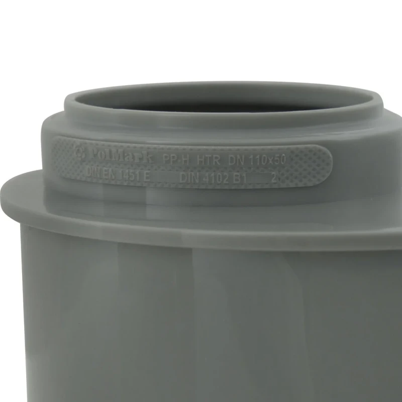 Эксцентрическая редукция короткая Polmark ф 110x50 мм