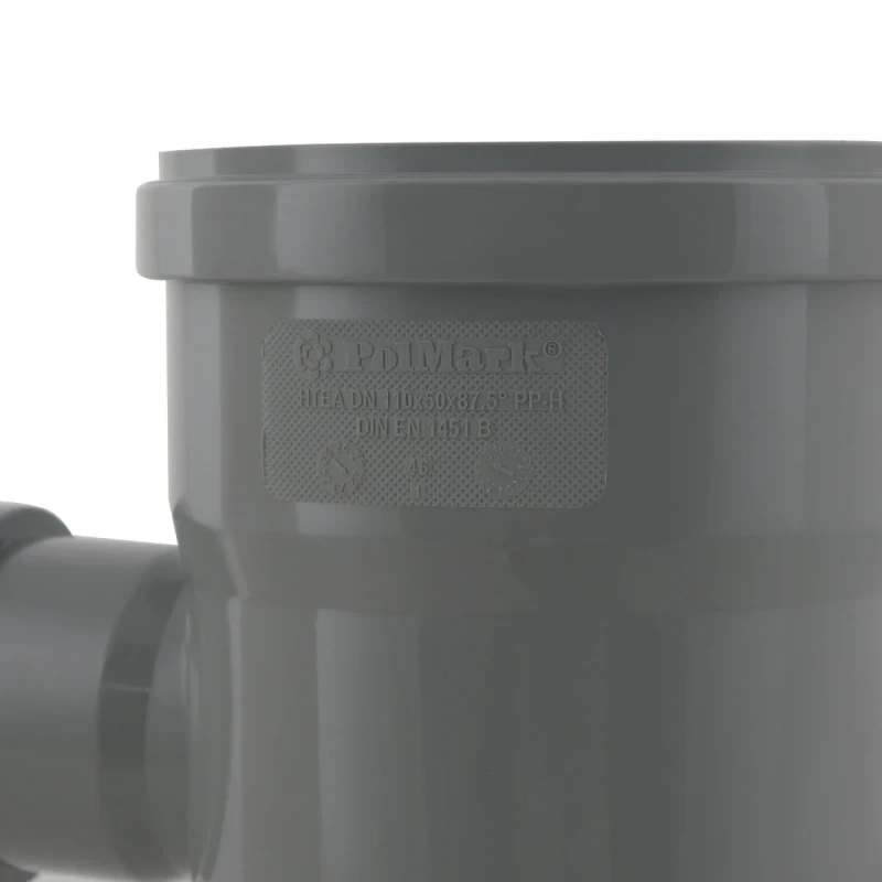 Тройник внутренний Polmark ф110х50мм x90°