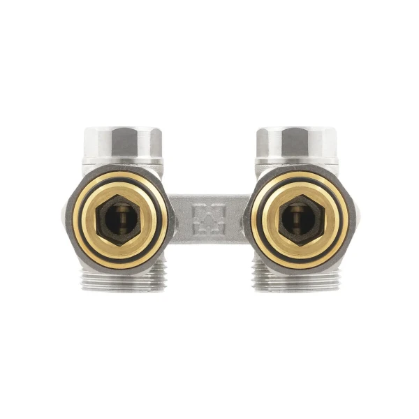 Вузол Raftec нижнього підключення радіатора кутовий 1/2