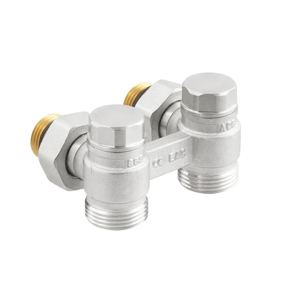 Вузол Raftec нижнього підключення радіатора кутовий 1/2