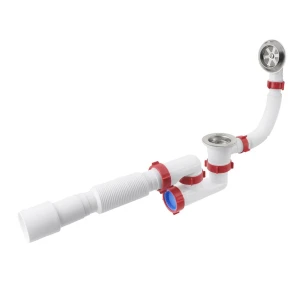 Сифон для ванни PLM з ревізією/з випуском 1 1/2