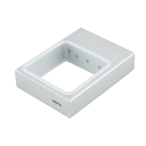 Мыльница настенная VENTA матовое стекло хром V120C