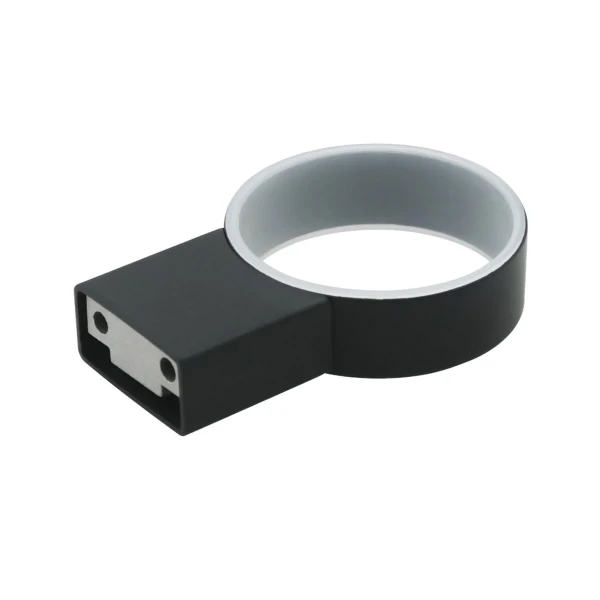 Стакан настенный VENTA матовое стекло V230B черный