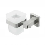 Стакан настенный VENTA матовое стекло V330N сатин