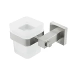 Стакан настенный VENTA матовое стекло V330N сатин