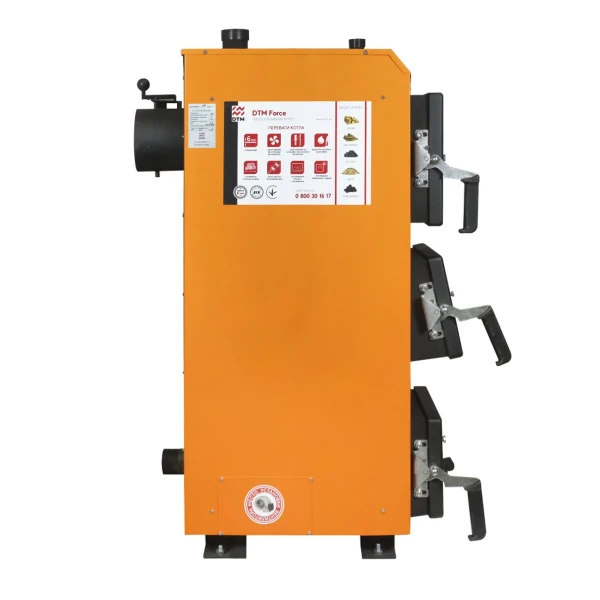 Твердотопливный котел DTM Force 17 кВт