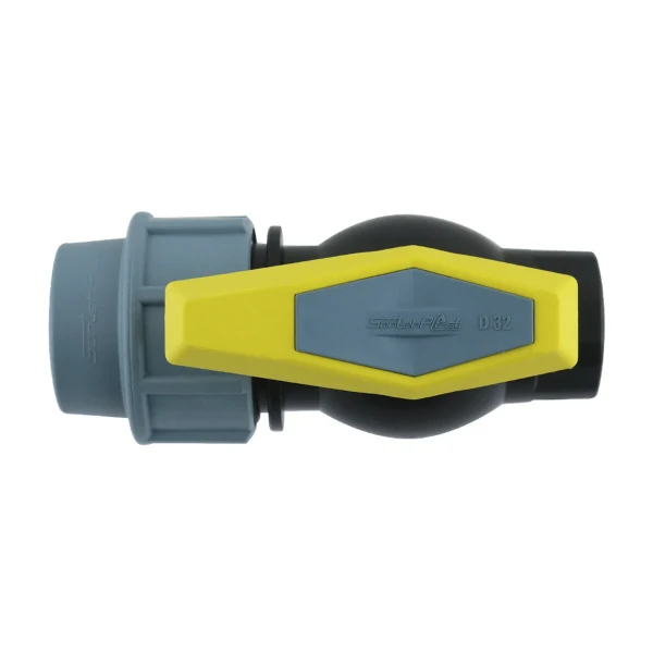 Кран кульовий ПНД SantehPlast 32мм 1