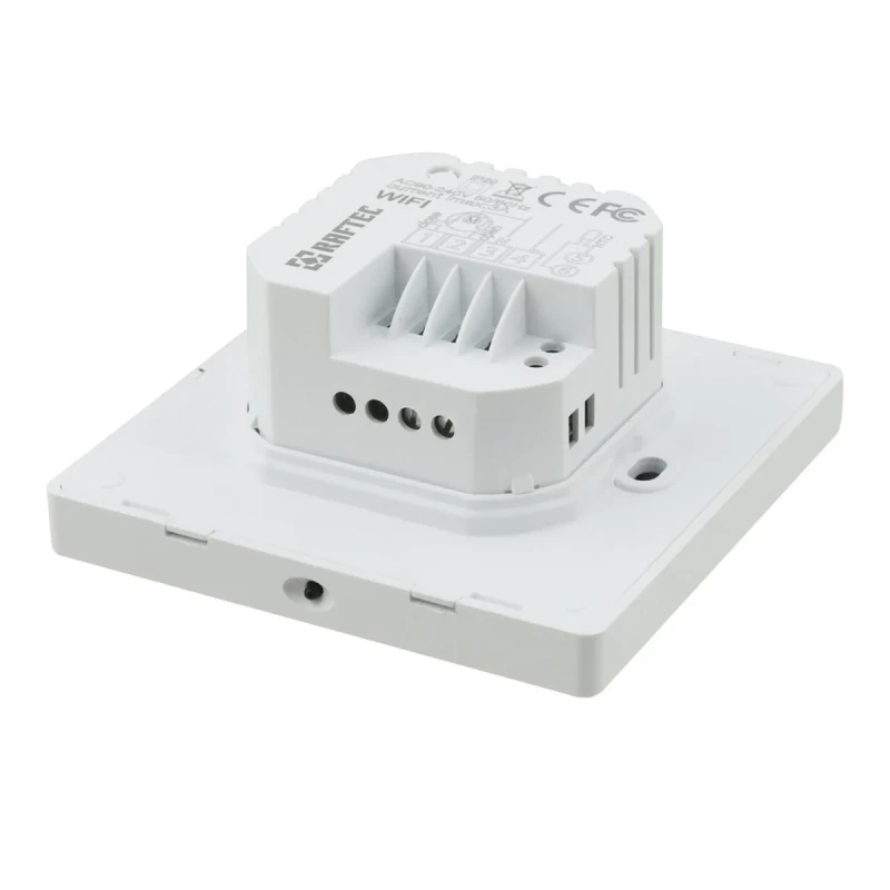 Цифровий терморегулятор для теплої підлоги Raftec WiFI (WHITE) R608W
