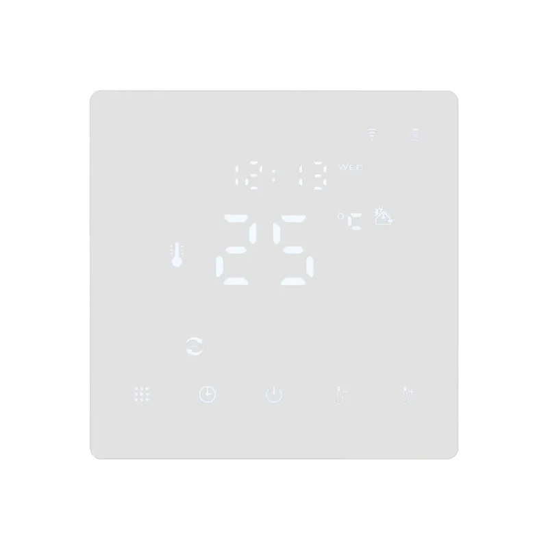 Цифровий терморегулятор для теплої підлоги Raftec WiFI (WHITE) R608W
