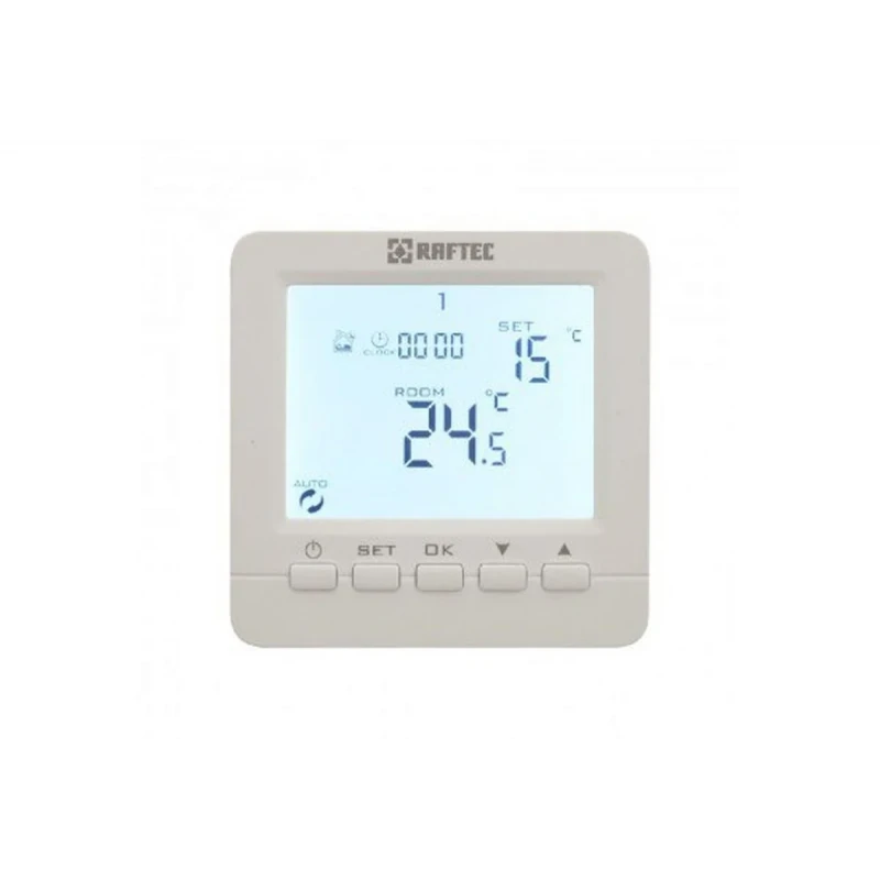 Цифровий терморегулятор для теплої підлоги Raftec R02B05