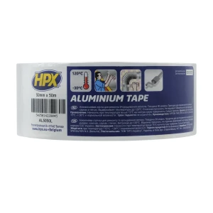 Стрічка алюмінієва HPX одностороння 50мм х 50м x 0,03мм AL5050L