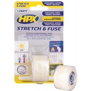 Стрічка вулканізуюча силiконова 25мм х 1,8м HPX прозора SI2580