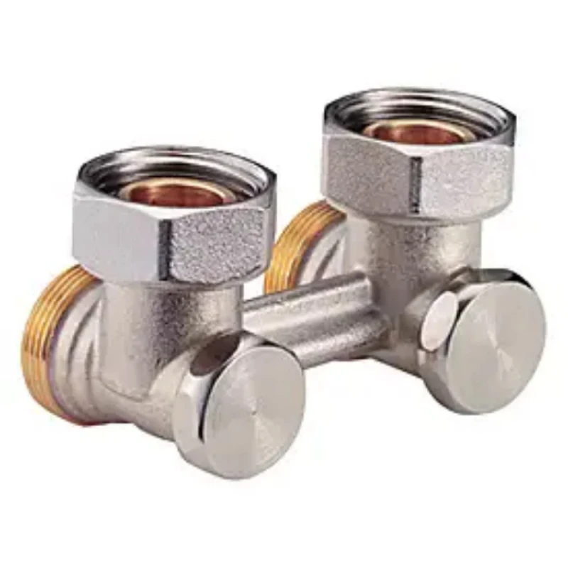 Кран радиаторный угловой Giacomini для нижнего подключения 3/4